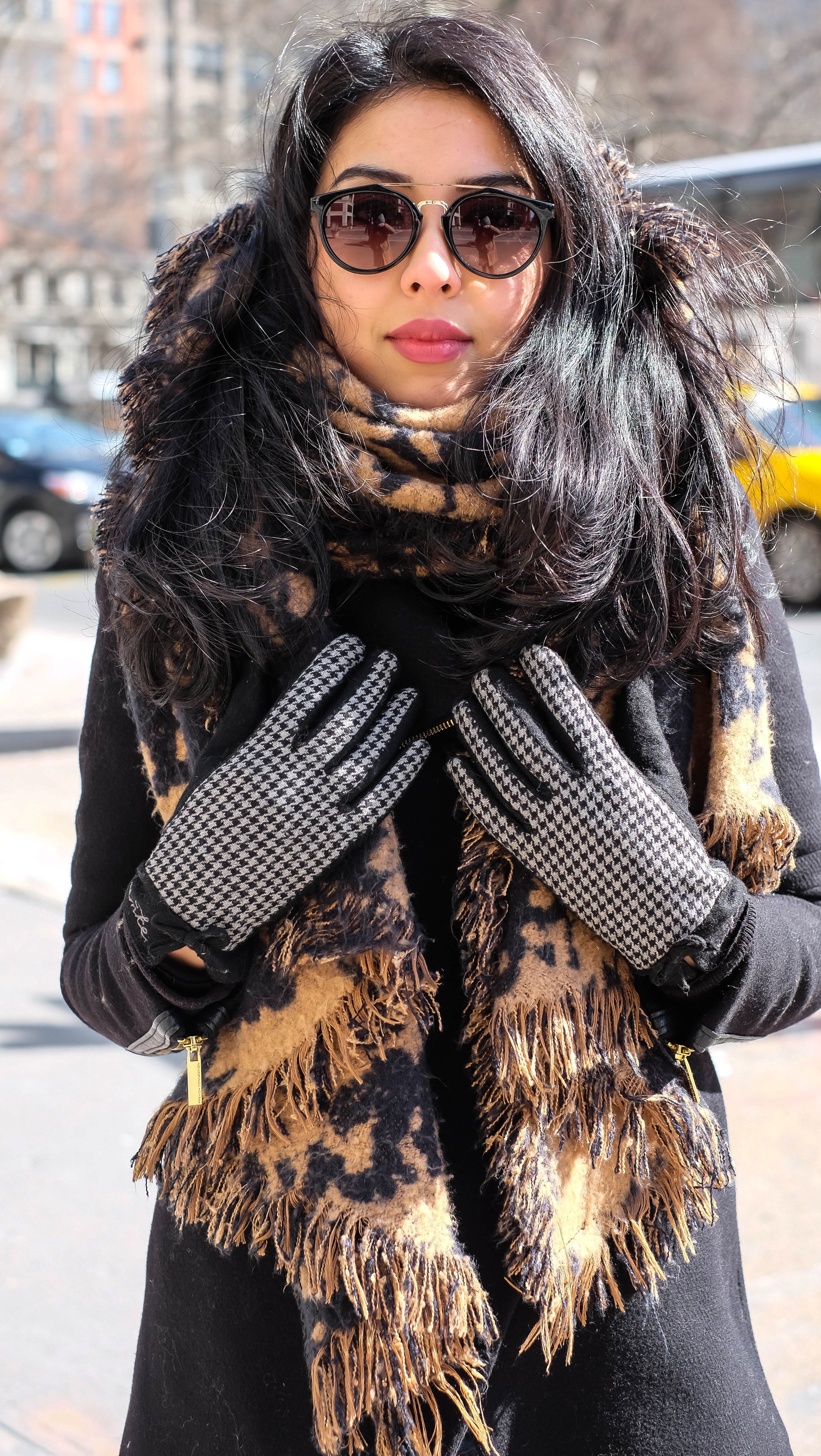 stylish winter gloves
