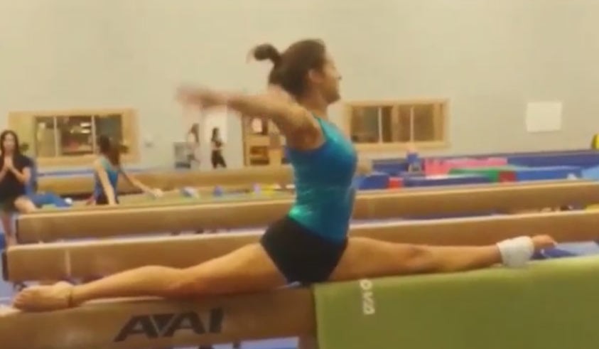 Teen Gymnast Makes History With “the Dick” Move M2woman